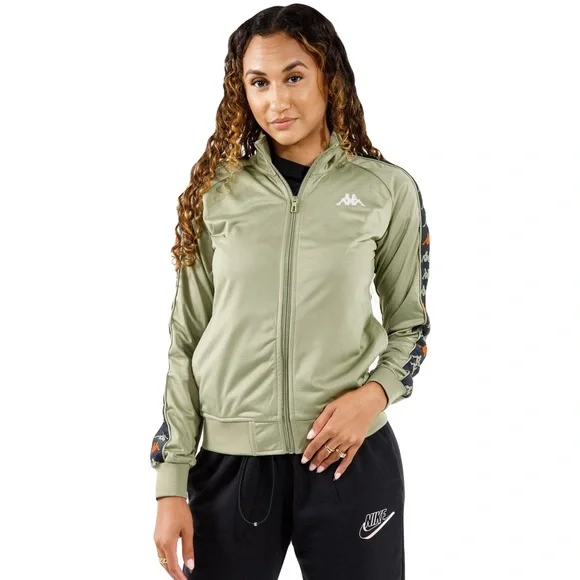WOMENS KAPPA 222 BANDA FARATSIHO TRACK JACKET - Picture 2 of 12